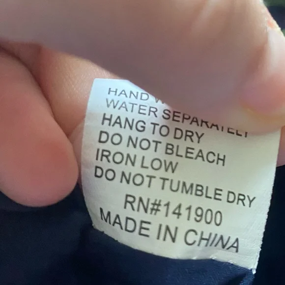 Medium embroidered shorts birds floral zipper - Picture 11 of 14